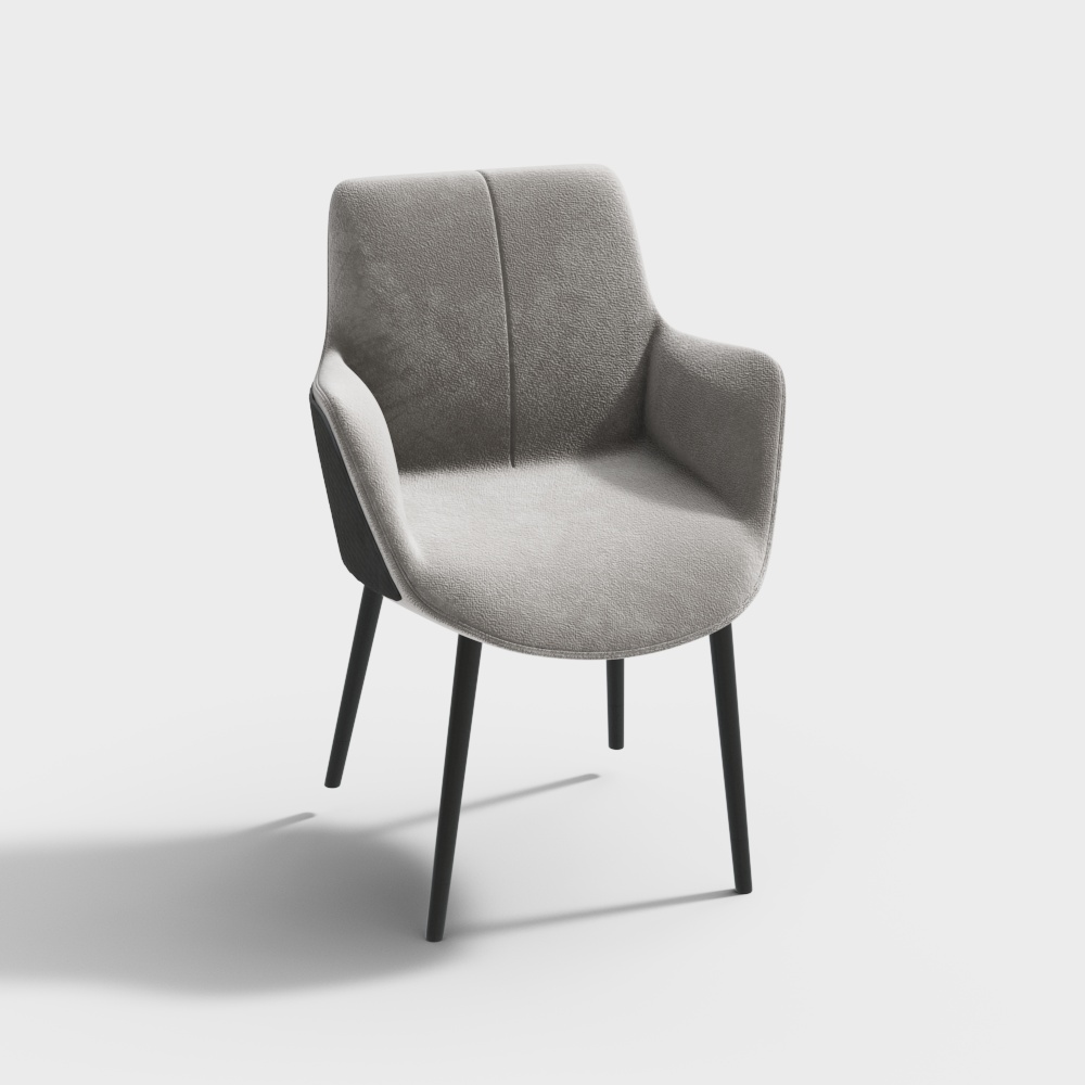 Masasanty/Masa Shengdi - Chaise de salle à manger moderne luxe léger [Aurora/Aurora]