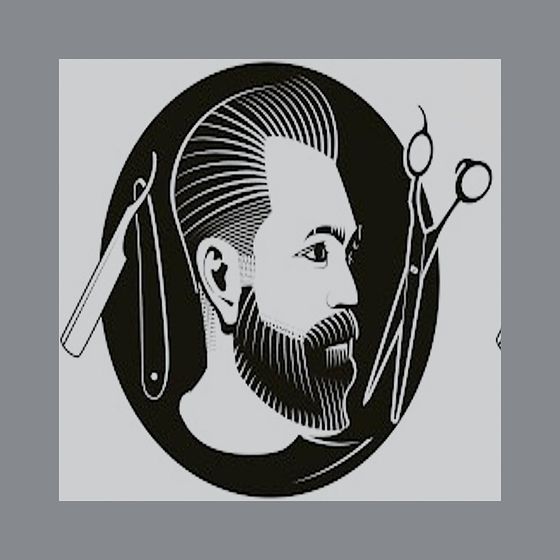 Barber Shop Logo 3D model