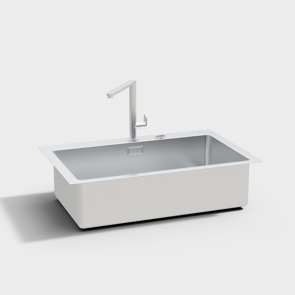 Commercial kitchen sink