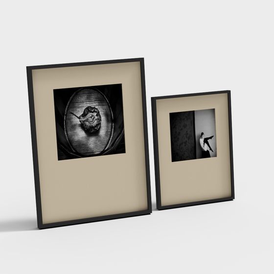 Vintage Picture Frame 3D model