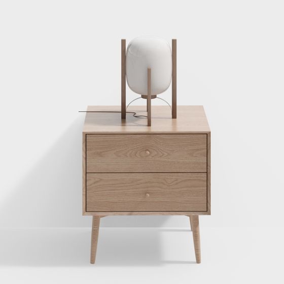 Minimalist Nightstand 3D model