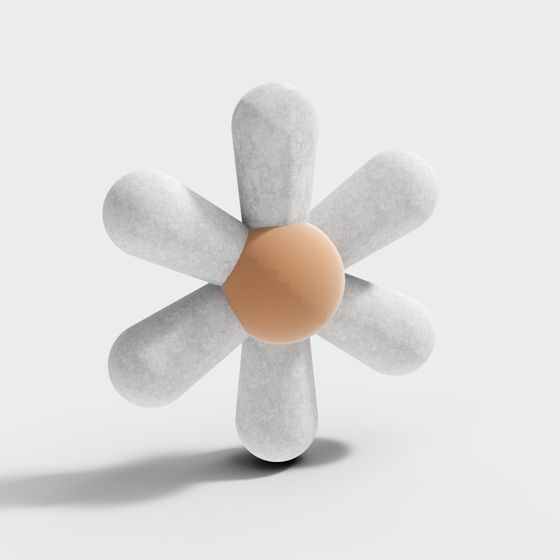 Balanced Flower 3D model