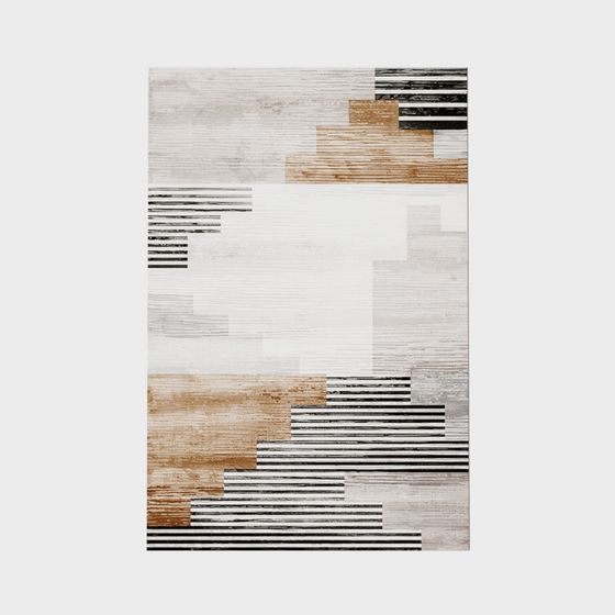 tapis géométriques modernes