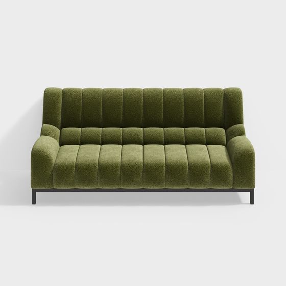 Unique Low-Poly Sofa 3D model for Modern Home Design