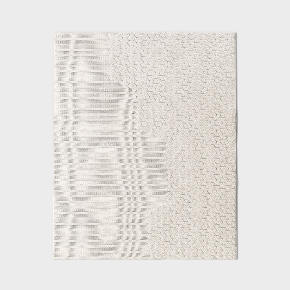 Современный однотонный ковер