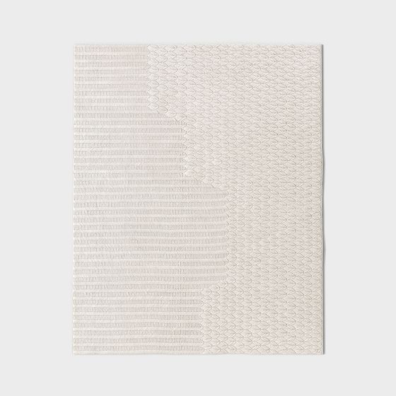 Современный однотонный ковер