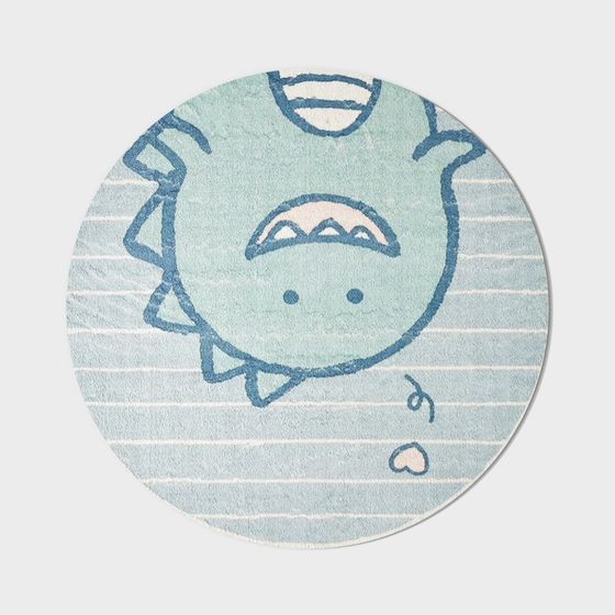 Dolphin Carpet 3D model in a Dreamy Blue Ocean