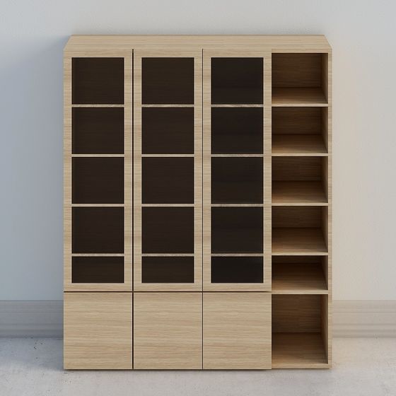 Urban Elegance Bookshelf 3D model