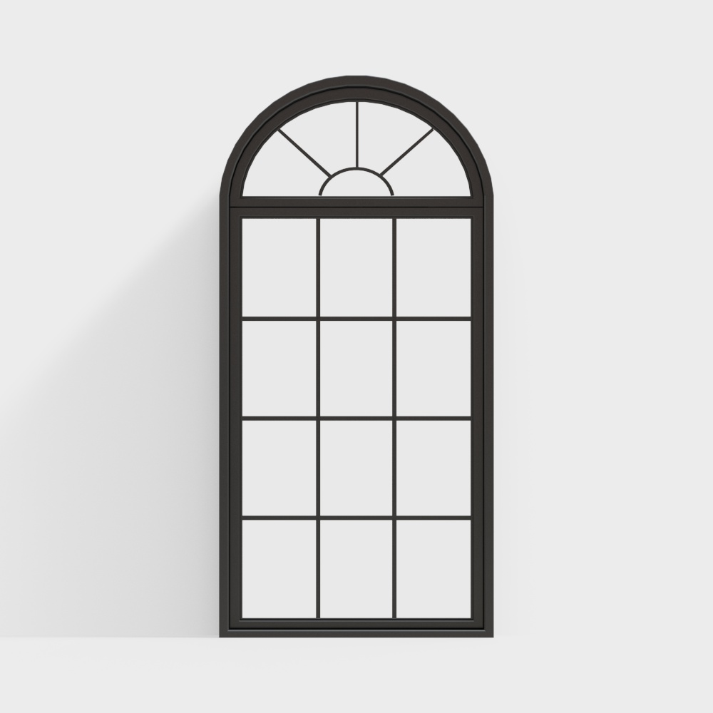 Finestre Curve da Pavimento a Soffitto Moderne