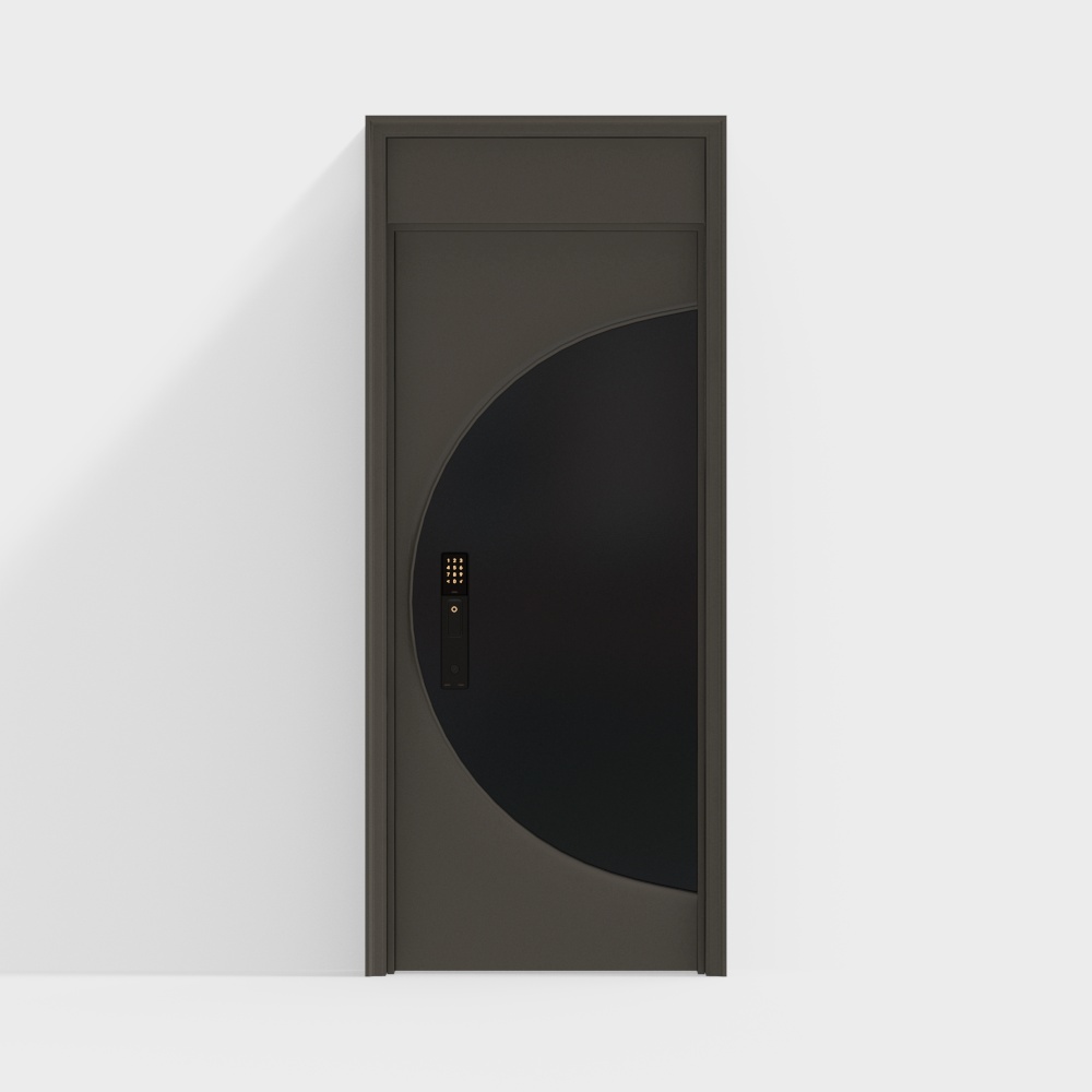 Modern entrance door