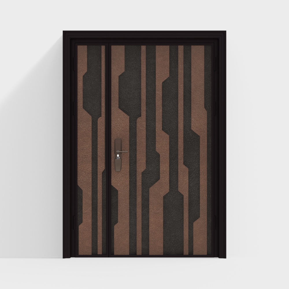 Modern entrance door