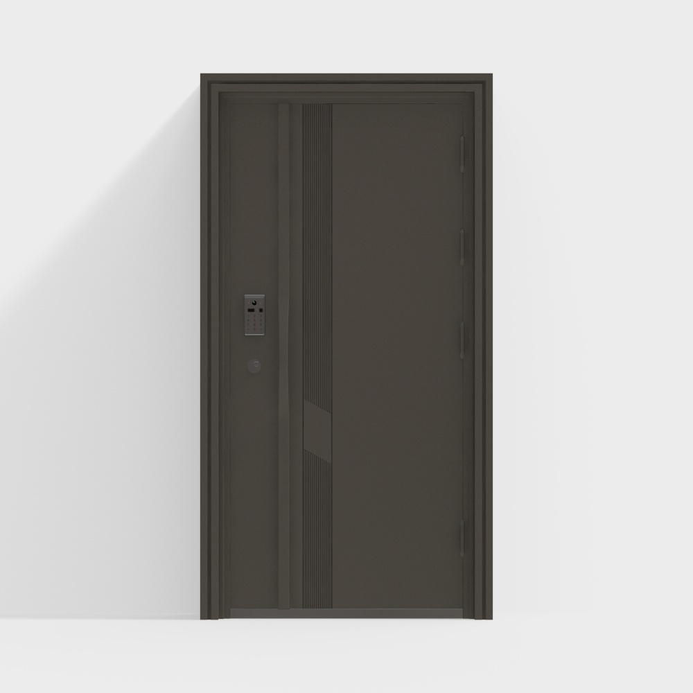 Moderne Eingangstür