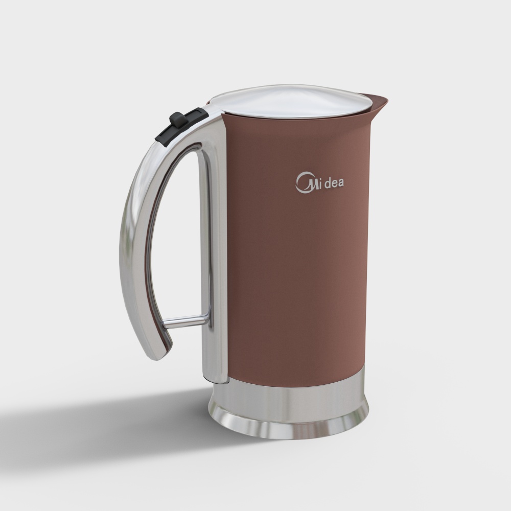 Contemporary Electric Kettle 3D model for Designers