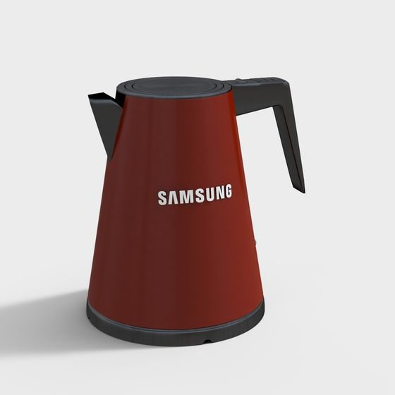 Stylish Smart Electric Kettle 3D model by Samsung