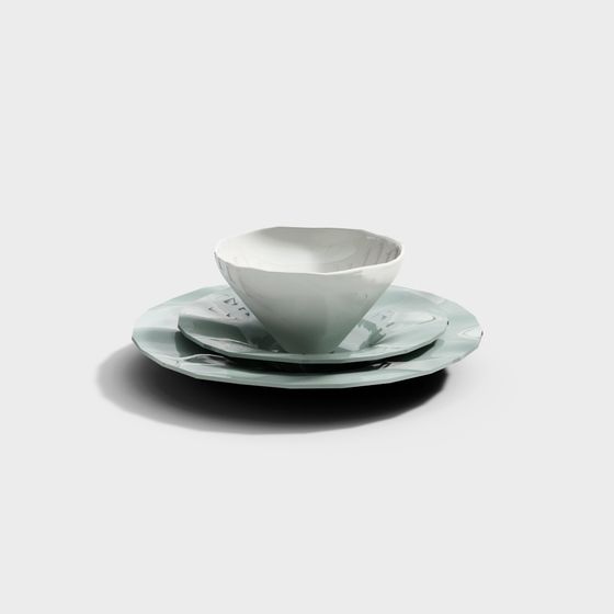 Yordic Tableware 3D Model