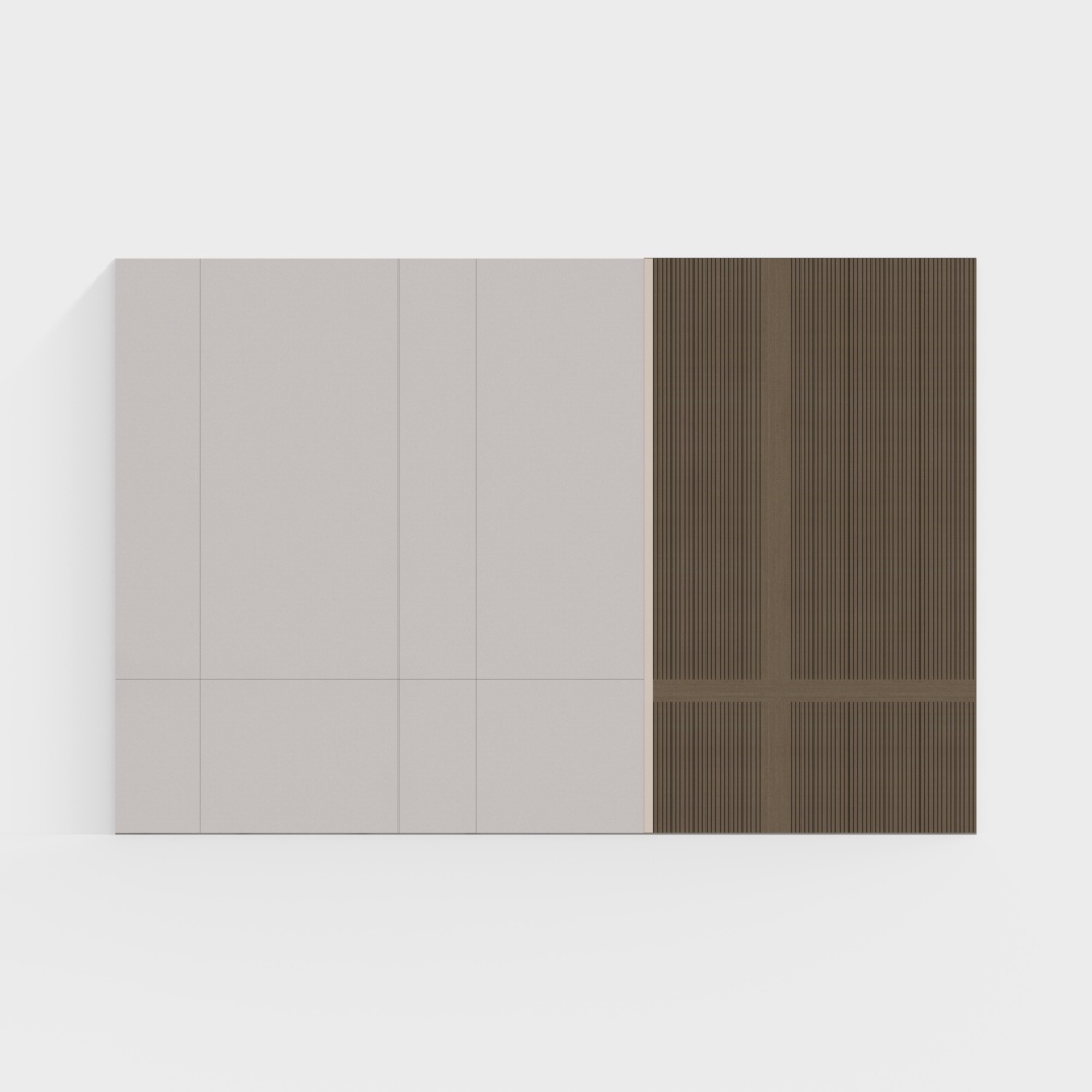 Modern Wooden Accent Wall