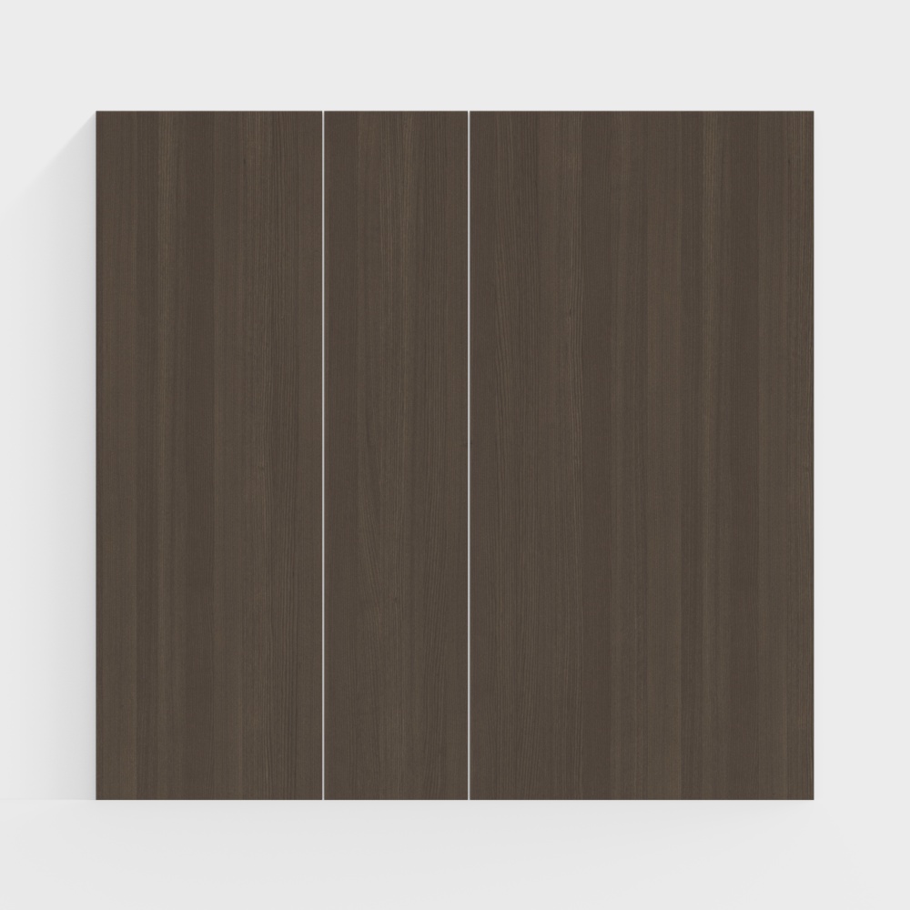 Minotti modern wood background wall