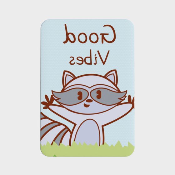 Good Vibes Raccoon 3D model