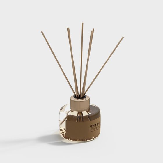 Elegant Aromatherapy Bottle 3D model