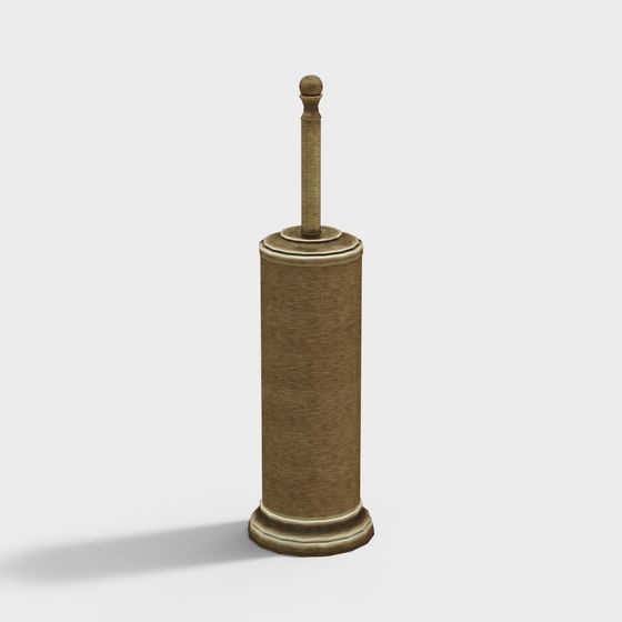 Vintage Roll Paper Holder 3D Model for Contemporary Spaces