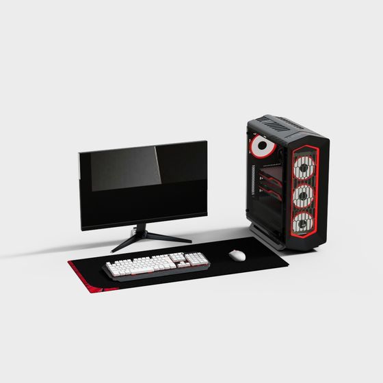 Gamer’s Dream Setup 3D model