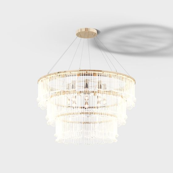 Chandelier Elegance 3D model