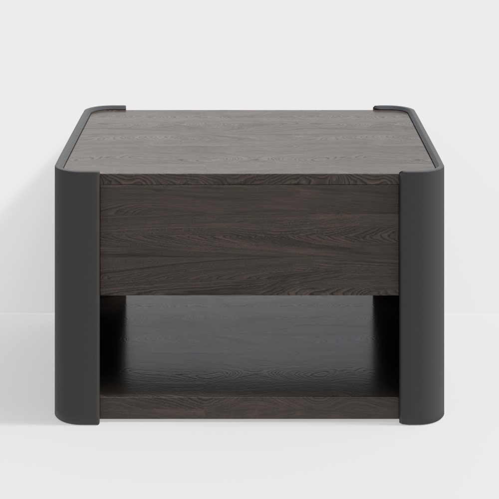 Masasanty/Masa Shengdi-Modern Minimalist Style Bedside Table [Aurora/Aurora]