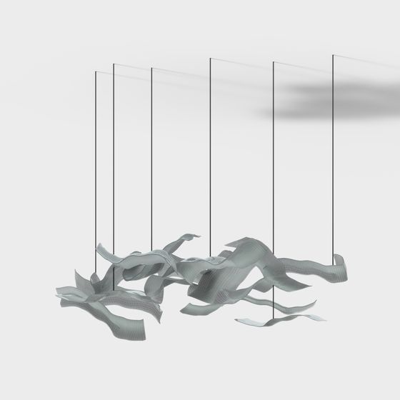 Flowing Shadows 3D model