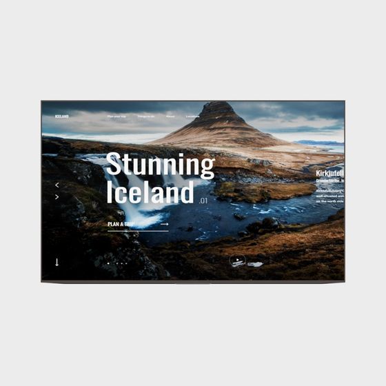 Realistic Kirkjufell 3D model of Iceland