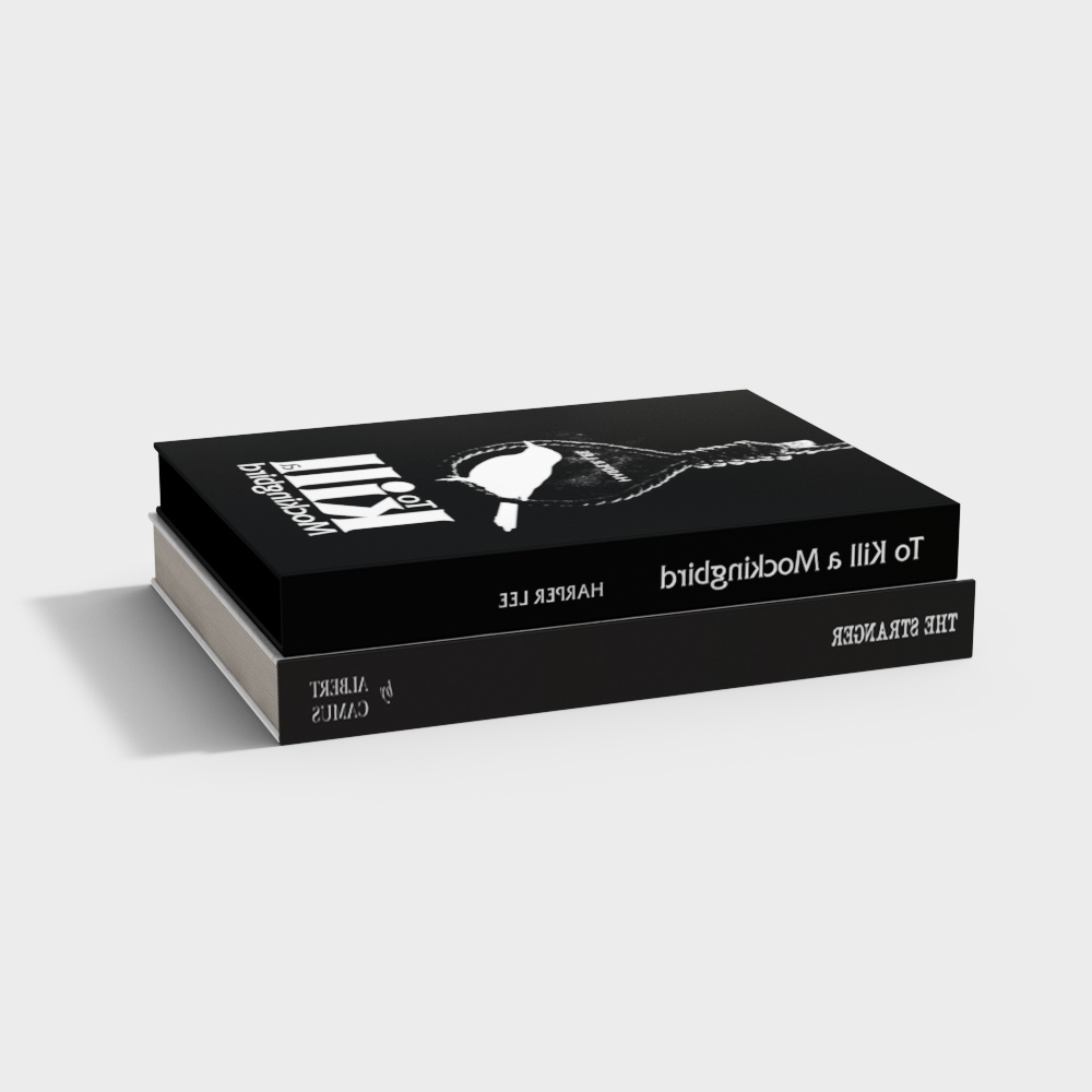 Literary Classic Book 3D model