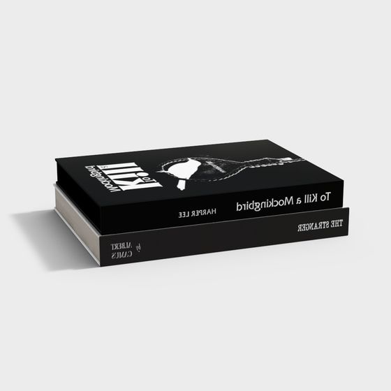 Literary Classic Book 3D model