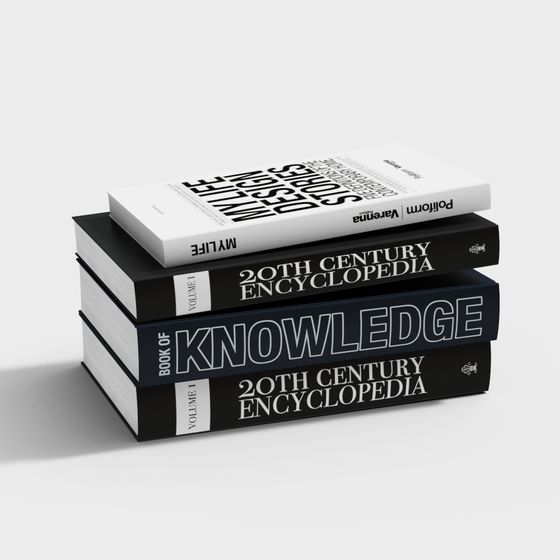 20th Century Encyclopedia 3D model
