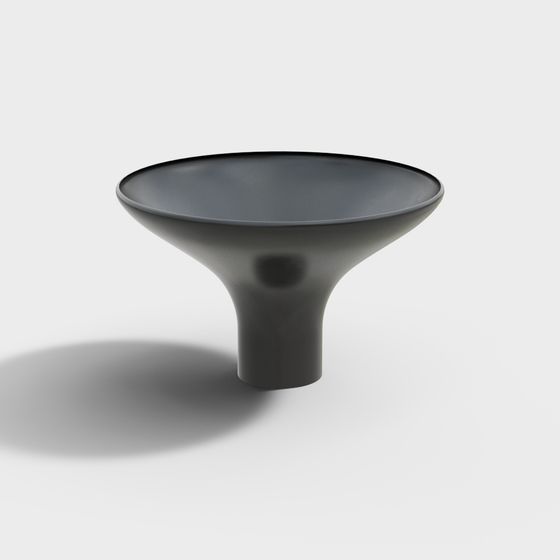 Elegant Cone Tray 3D model for Creative Projects