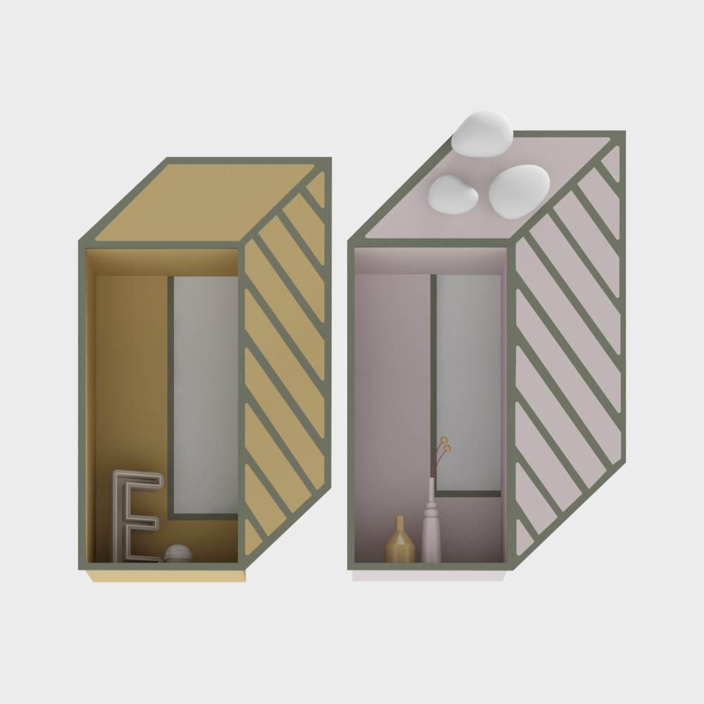 Yordic decorative paiYtiYg assemblage