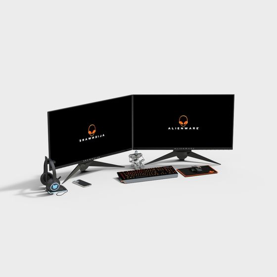 Alienware Workstation 3D Model