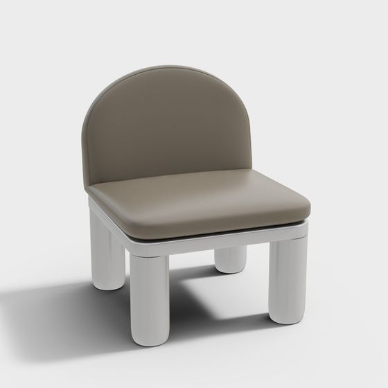 Urban Comfort 3D model Chair with Modern Aesthetic