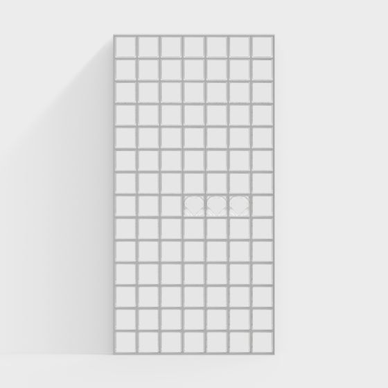 현대적인 유리벽돌 파티션