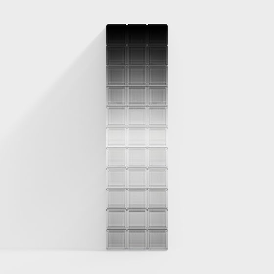 Urban Tower Low-Polygon 3D model