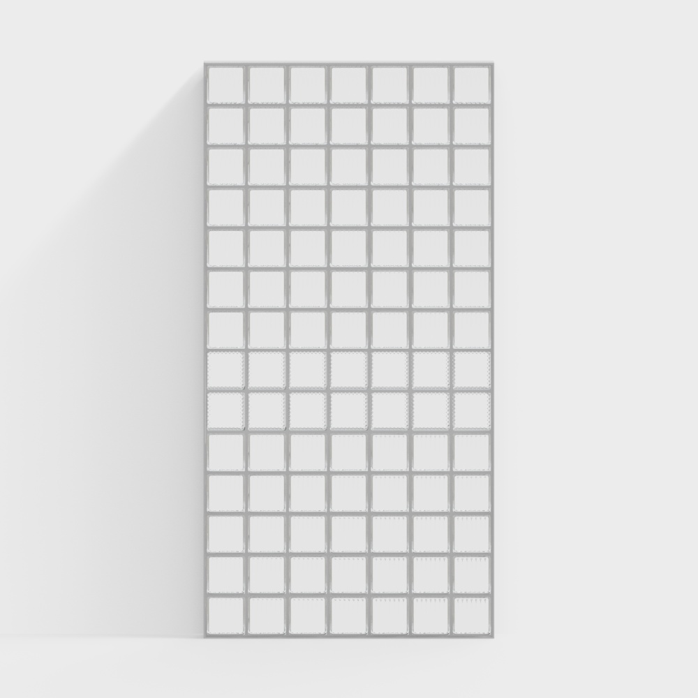 現代玻璃磚隔斷