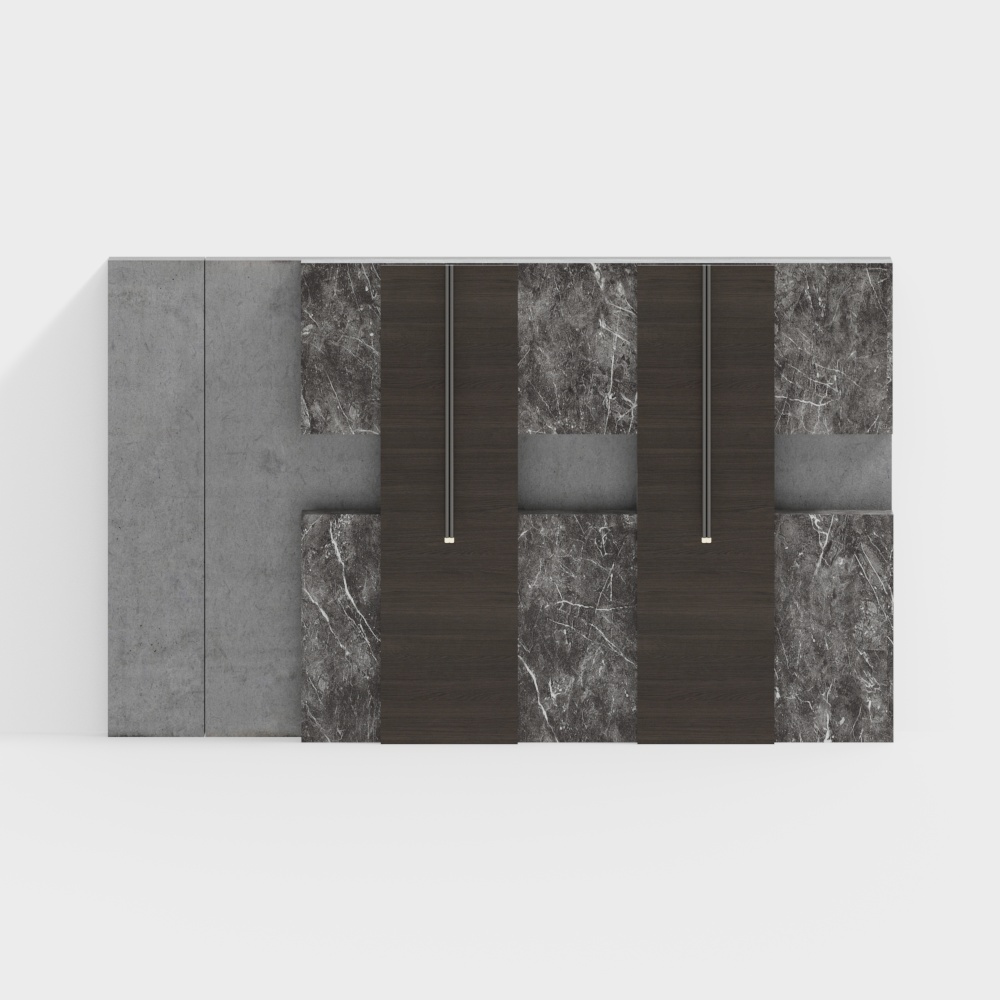 Modern stone background wall