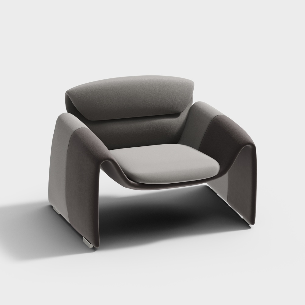 Masasanty/Masa Shengdi-Modern Leisure Chair [Aurora/Aurora]