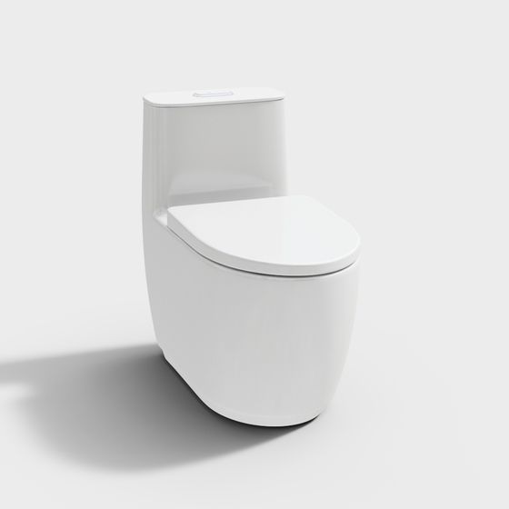 Urban Toilet 3D model for Modern Spaces