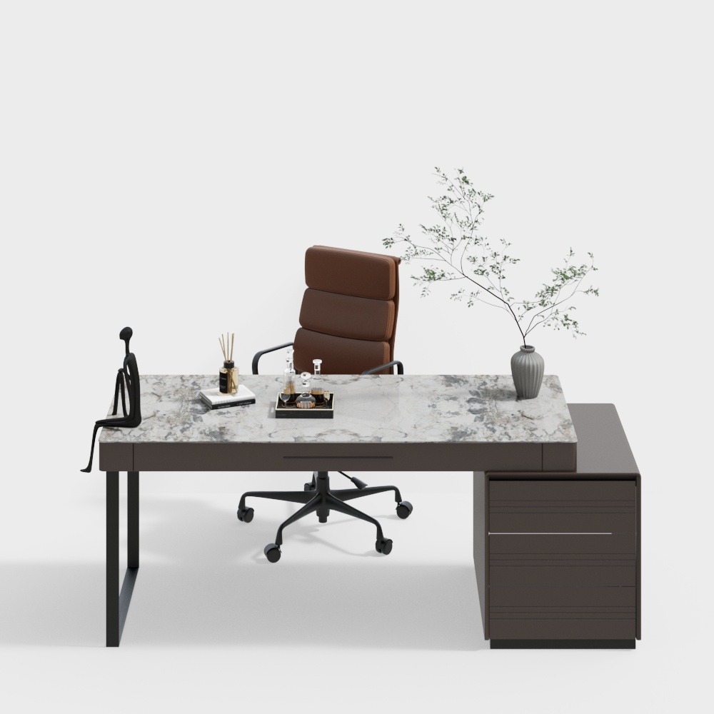 combinación de escritorio moderno