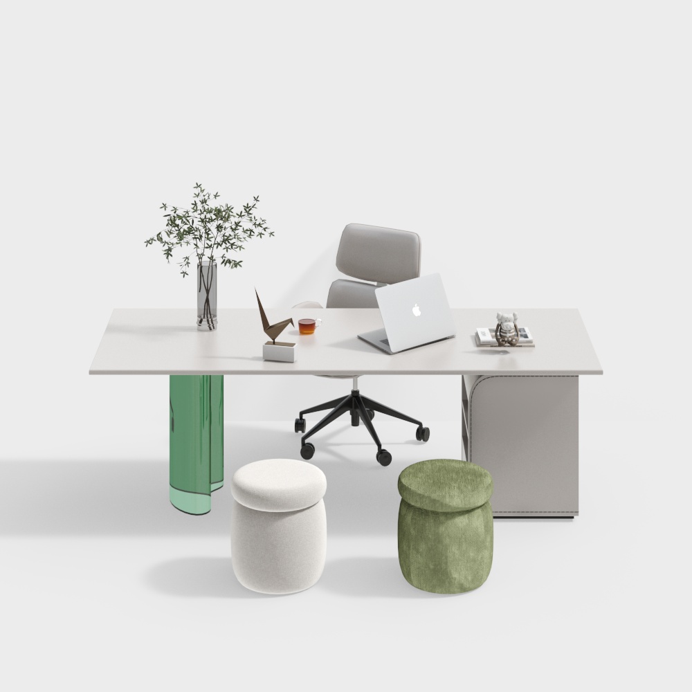 Modern desk combination