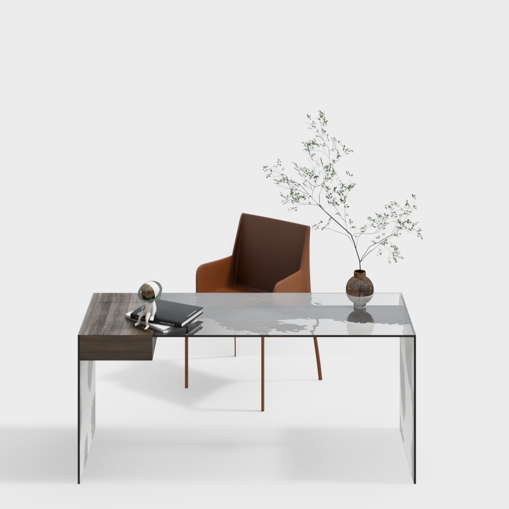 Modern desk combination escritori meja