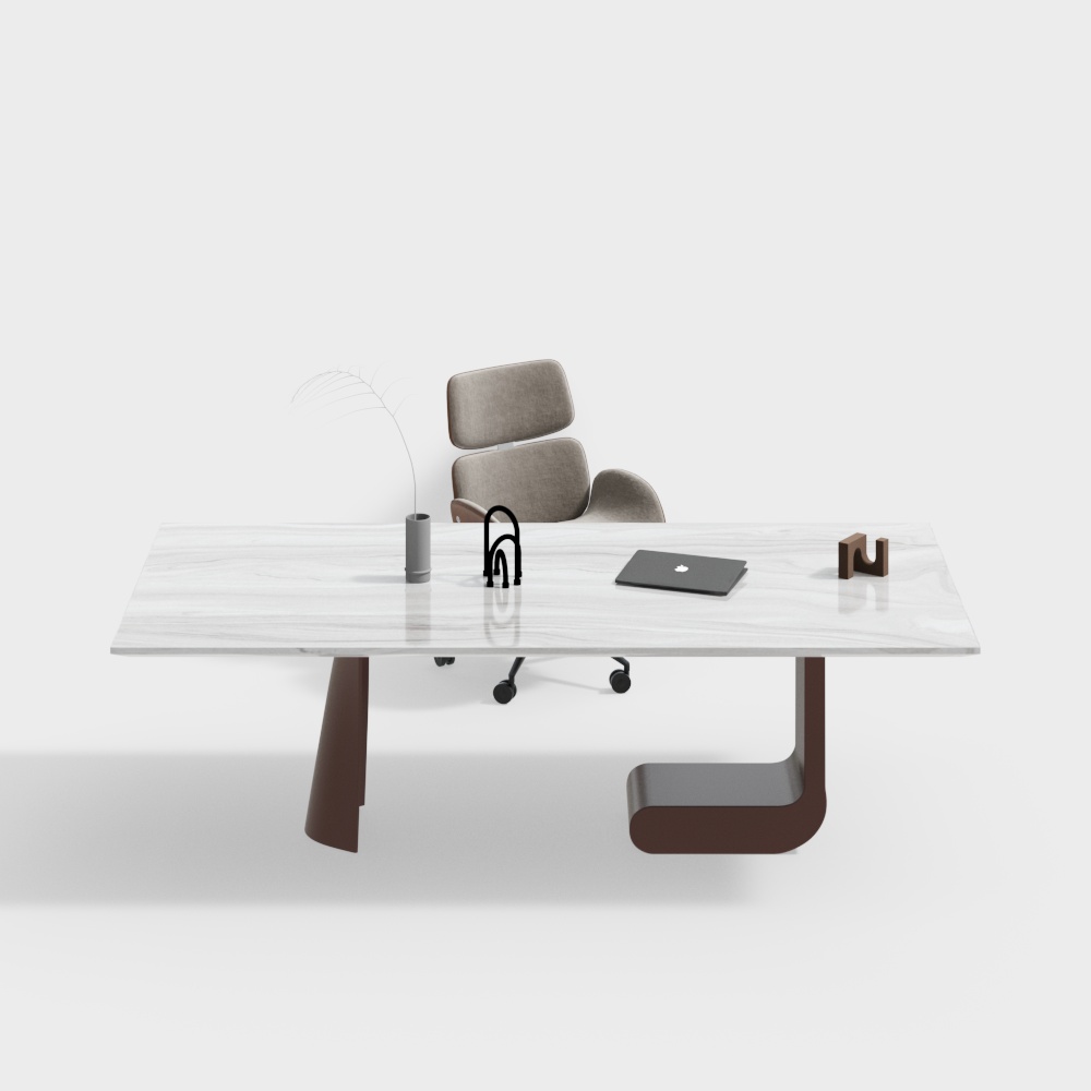 모던 책상 조합