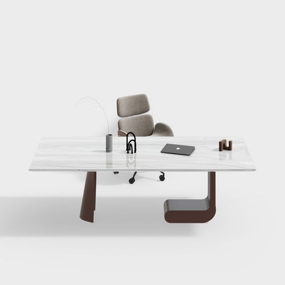 모던 책상 조합