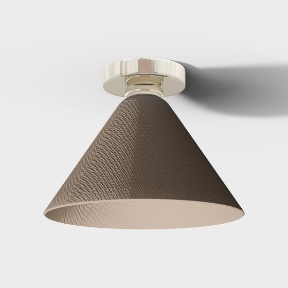 Conical Shade Ceiling Light 3D model