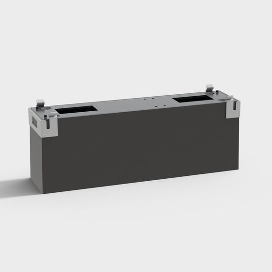 Industrial Style Storage Box 3D model
