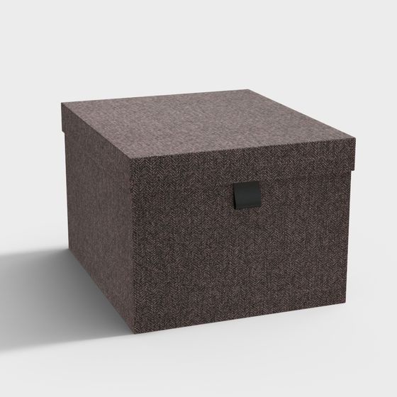 Stylish Storage Box 3D model for Modern Use